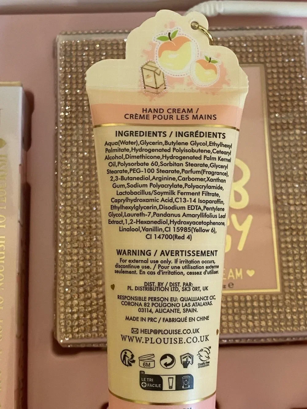 P Louise Peaches & Dreamy Full Size Product Beauty Box NIB
